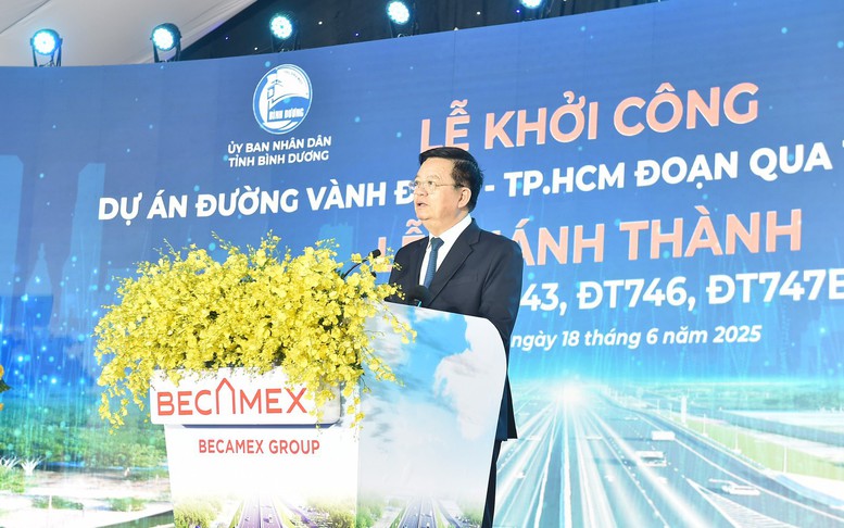 Khởi công Dự án đường Vành đai 4 TPHCM đoạn qua tỉnh Bình Dương
