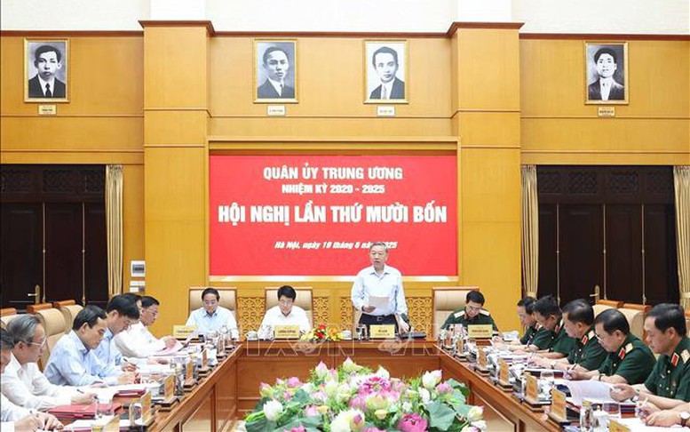 Tổng Bí thư Tô Lâm chủ trì Hội nghị Quân ủy Trung ương lần thứ 14