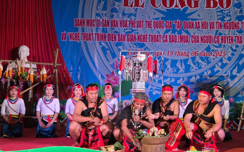 Hai loại hình văn hóa của người Cor trở thành Di sản Văn hóa phi vật thể quốc gia