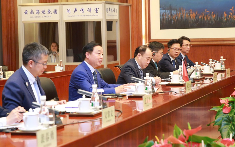 Phó Thủ tướng Trần Hồng Hà mong muốn tỉnh Vân Nam (Trung Quốc) tiếp tục đi đầu tăng cường giao lưu, hợp tác với các địa phương của Việt Nam- Ảnh 3.
