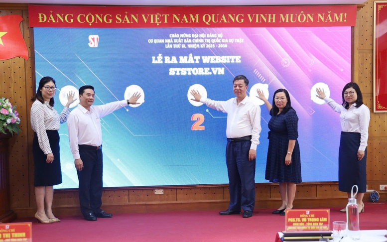 Ra mắt website STSTORE.VN - Kênh phát hành sách chính thống của NXB Chính trị quốc gia Sự thật