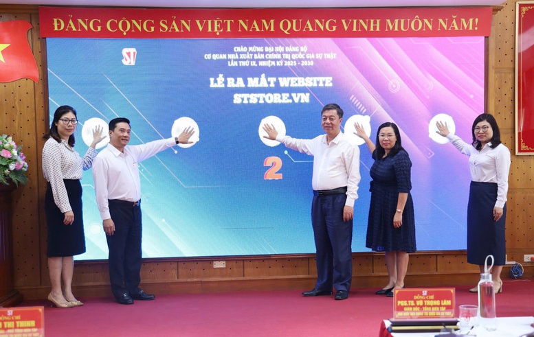 Ra mắt website STSTORE.VN - Kênh phát hành sách chính thống của NXB Chính trị quốc gia Sự thật- Ảnh 1.
