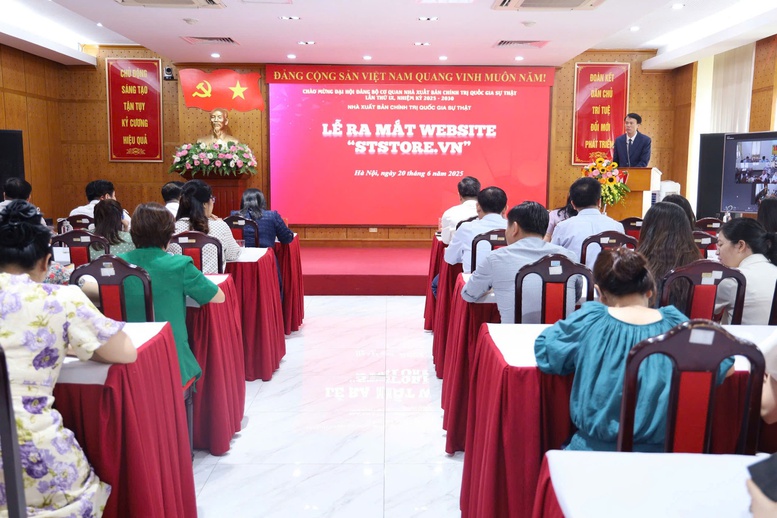 Ra mắt website STSTORE.VN - Kênh phát hành sách chính thống của NXB Chính trị quốc gia Sự thật- Ảnh 2.
