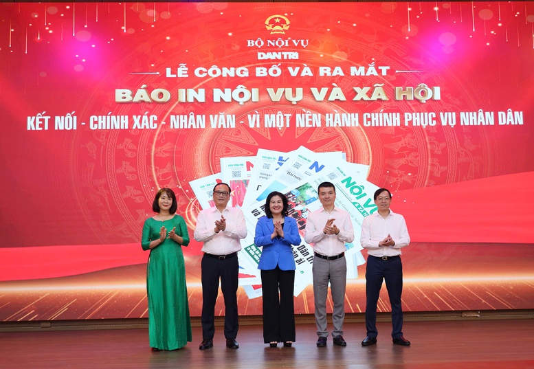 Ra mắt báo in Nội vụ và Xã hội- Ảnh 1.