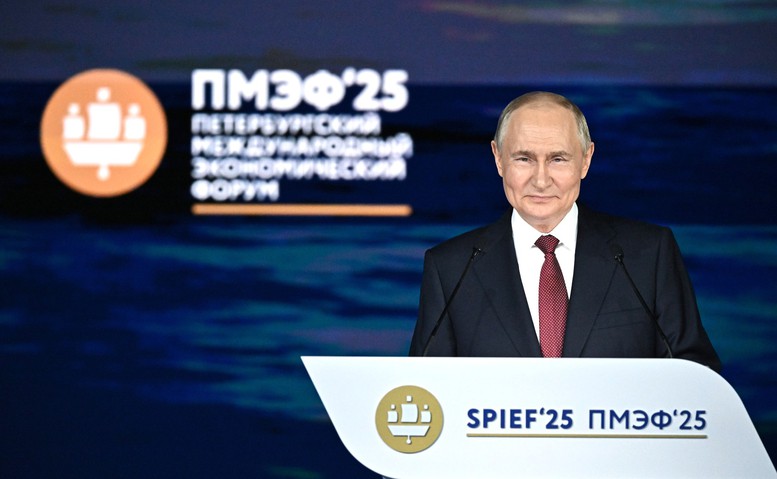Thông điệp của Tổng thống Nga Putin từ Diễn đàn Kinh tế quốc tế Saint Petersburg- Ảnh 1.