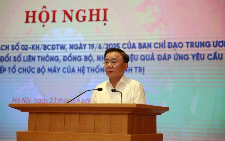 Thường trực Ban Bí thư: Chuyển đổi số liên thông, đồng bộ là nhiệm vụ chính trị trọng tâm
