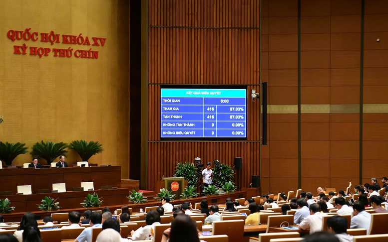 Quốc hội thông qua Luật sửa đổi, bổ sung một số điều của Luật Quốc tịch Việt Nam