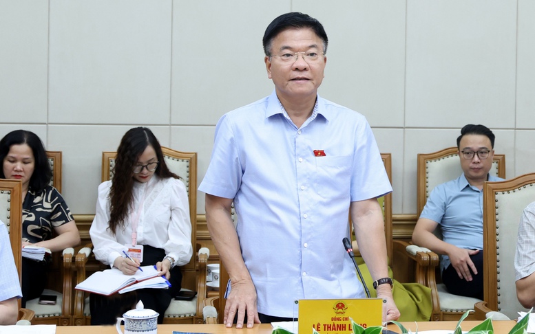 Phó Thủ tướng Lê Thành Long làm việc với Tổng công ty Hàng hải Việt Nam về công tác chuẩn bị Đại hội Đảng