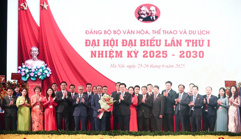 Đại hội Đảng bộ Bộ Văn hóa, Thể thao và Du lịch nhiệm kỳ 2025 – 2030: Quyết liệt hành động - Khát vọng cống hiến- Ảnh 5.