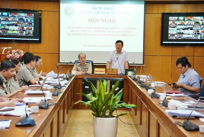 Đổi mới phương thức điều hành, tổ chức thi hành án dân sự- Ảnh 1.