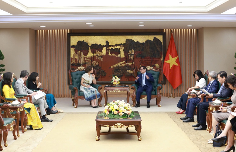 Tổng Giám đốc UNESCO: Sẵn sàng cùng Việt Nam chia sẻ tầm nhìn chiến lược về văn hóa ra thế giới- Ảnh 2.