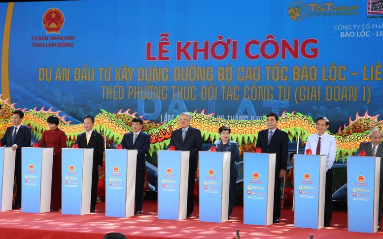 Khởi công dự án đầu tư xây dựng cao tốc Bảo Lộc - Liên Khương