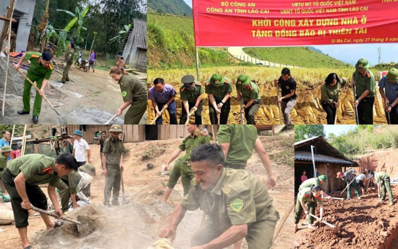 Dấu ấn Công an Nhân dân trong hành trình xây “mái ấm” cho đồng bào