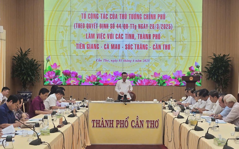 Tổng Thanh tra Chính phủ làm việc với 4 tỉnh ĐBSCL về giải quyết khiếu nại, tố cáo kéo dài, vượt cấp