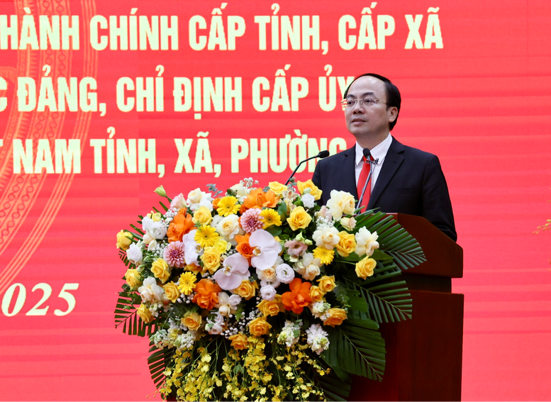 Phó Thủ tướng Nguyễn Chí Dũng: Ngay từ 1/7, Thái Nguyên thực hiện thông suốt tất cả công việc theo thẩm quyền 2 cấp- Ảnh 7.