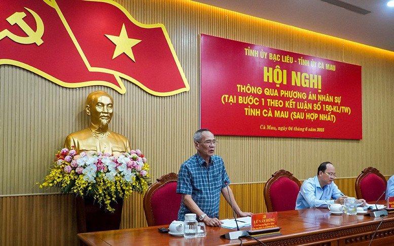 58 người đủ tuổi tái cử Ban Chấp hành Tỉnh ủy Cà Mau sau hợp nhất