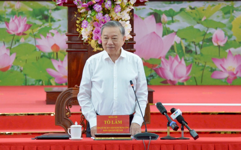 Tổng Bí thư: Hợp nhất 3 địa phương đủ tầm dẫn dắt cho cả vùng ĐBSCL