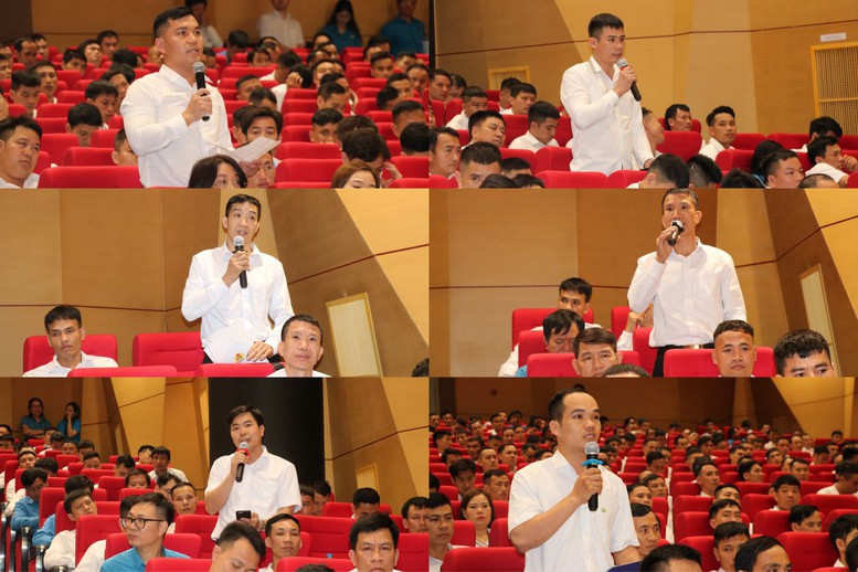 Diễn đàn thợ mỏ nhân dịp Tháng công nhân-Tháng hành động về An toàn vệ sinh lao động năm 2025- Ảnh 2.