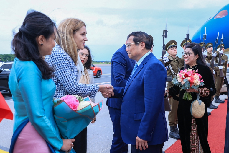 Thủ tướng Phạm Minh Chính bắt đầu thăm chính thức Cộng hòa Estonia- Ảnh 4.