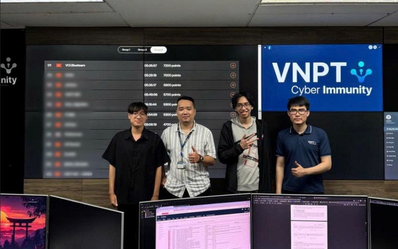 VNPT đạt Top 3 tại giải Vô địch an ninh mạng thế giới