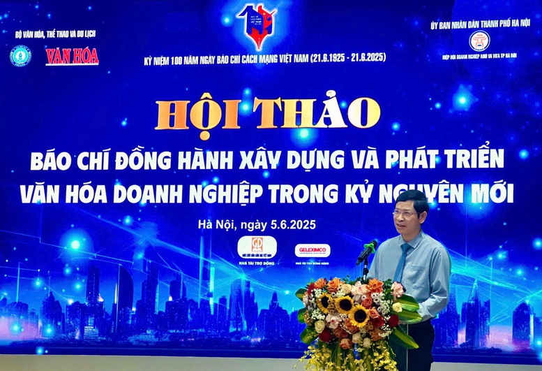 Báo chí đóng vai trò quan trọng trong việc thúc đẩy các giá trị văn hóa doanh nghiệp- Ảnh 1.