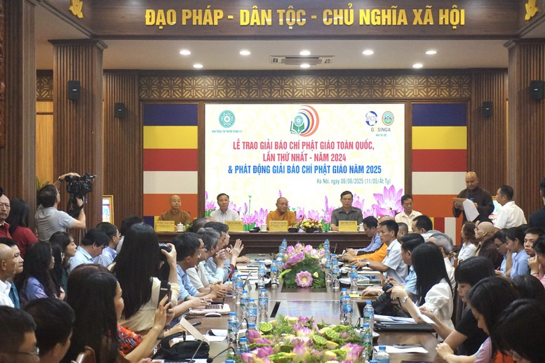 Giải Báo chí Phật giáo 2024: Tôn vinh giá trị Đạo Phật và các tác phẩm xuất sắc- Ảnh 1.