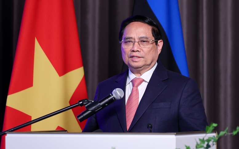 Thủ tướng: Hợp tác giữa các doanh nghiệp Việt Nam - Estonia có sự bảo đảm của hai Chính phủ