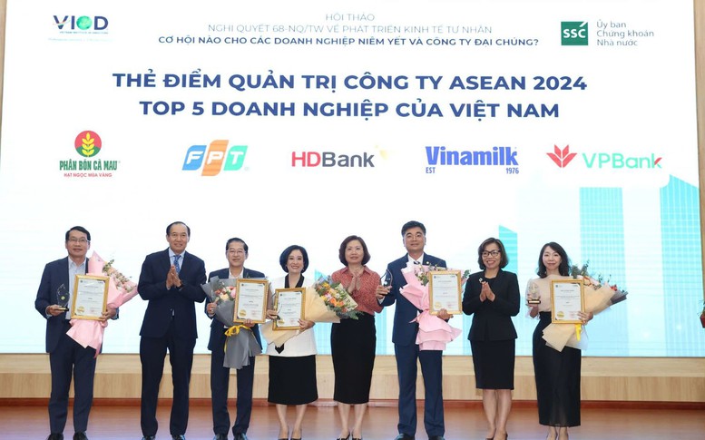 PVCFC: TOP 5 Doanh nghiệp dẫn đầu thẻ điểm ASEAN ACGS