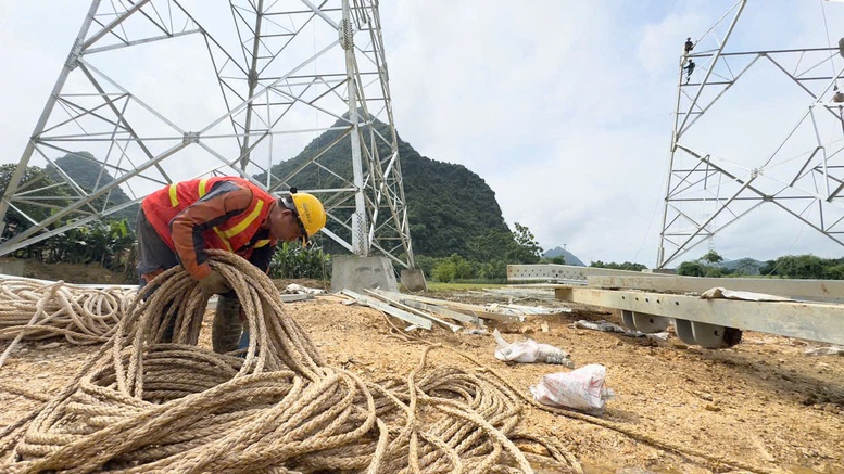 Bài 2: Tiếp lửa 'tinh thần mạch 3' trên công trường đường dây 500kV Lào Cai-Vĩnh Yên- Ảnh 1.