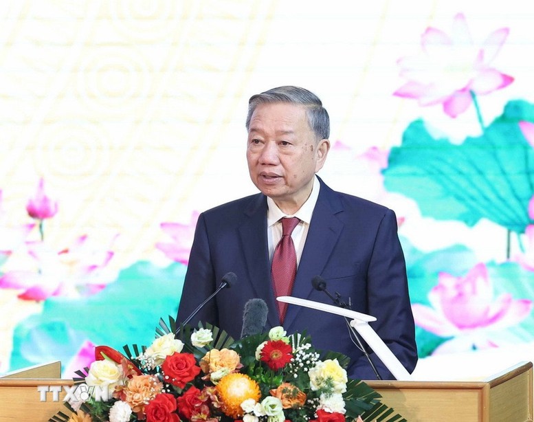 Phát biểu của Tổng Bí thư Tô Lâm tại lễ kỷ niệm 110 năm ngày sinh Tổng Bí thư Nguyễn Văn Linh- Ảnh 1.