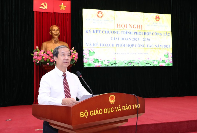 Tăng cường phối hợp để đổi mới giáo dục, phát triển nguồn nhân lực- Ảnh 2.