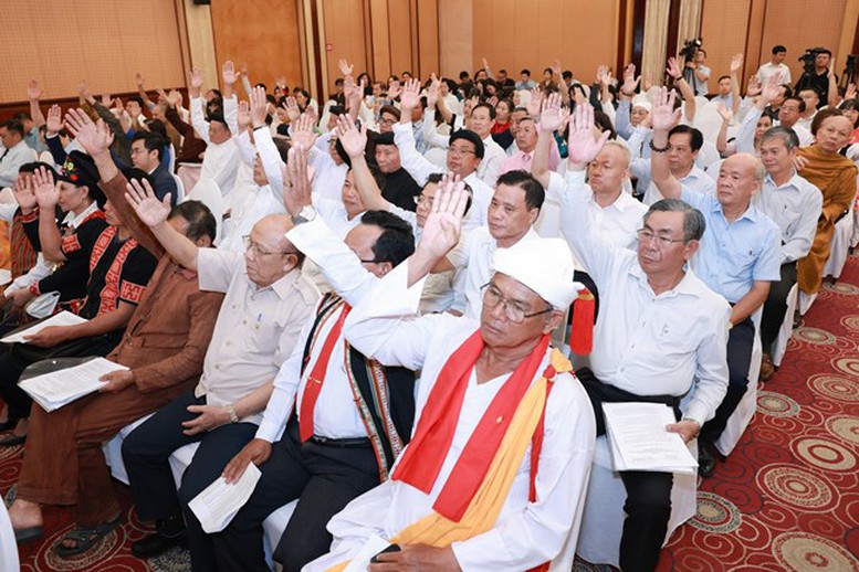 Hiệp thương cử 6 Phó Chủ tịch Ủy ban Trung ương MTTQ Việt Nam- Ảnh 1.