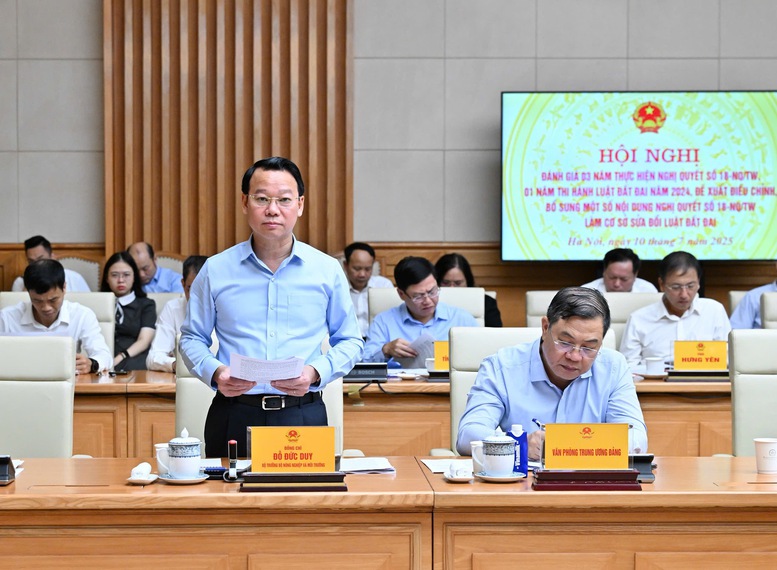 Thủ tướng: Nghiên cứu đề xuất điều chỉnh, bổ sung chính sách, pháp luật về đất đai- Ảnh 4.