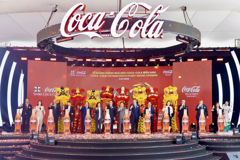 Coca-Cola Việt Nam khánh thành nhà máy 136 triệu USD tại Tây Ninh- Ảnh 1.