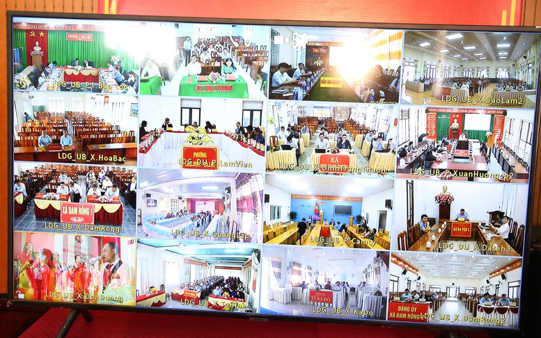 Phó Thủ tướng Thường trực Nguyễn Hòa Bình dự và chỉ đạo Đại hội điểm cấp xã của tỉnh Lâm Đồng- Ảnh 5.