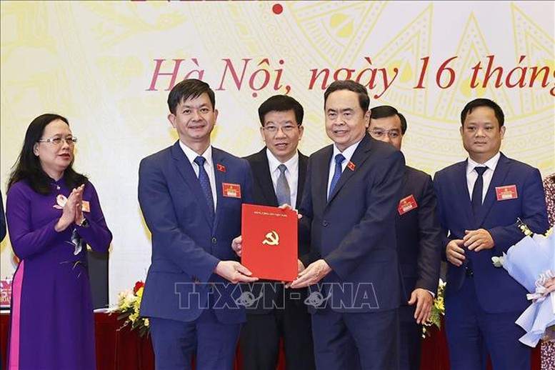 Chủ tịch Quốc hội Trần Thanh Mẫn dự Đại hội Đảng bộ Văn phòng Quốc hội- Ảnh 3.