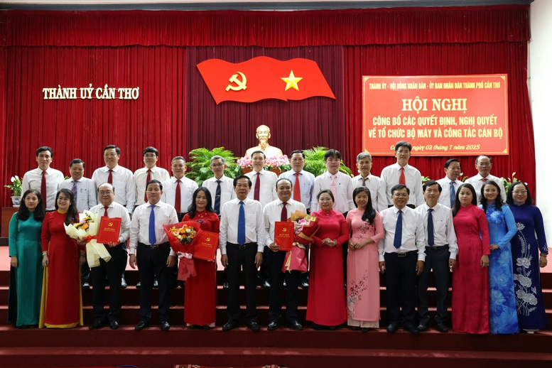 Cần Thơ kiện toàn công tác tổ chức bộ máy và nhân sự- Ảnh 1.