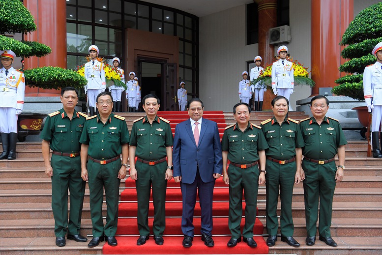 Thủ tướng Phạm Minh Chính dự Hội nghị Quân chính toàn quân 6 tháng đầu năm- Ảnh 6.