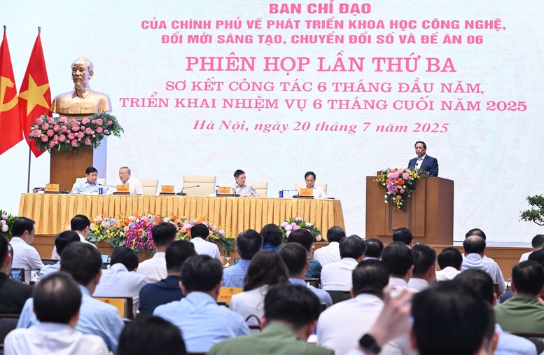 Thủ tướng chủ trì phiên họp Ban Chỉ đạo về khoa học công nghệ, đổi mới sáng tạo, chuyển đổi số- Ảnh 2.