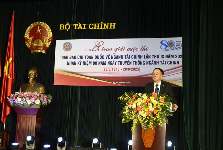 Trao Giải báo chí và khen thưởng công tác tuyên truyền về ngành Tài chính - Ảnh 2.