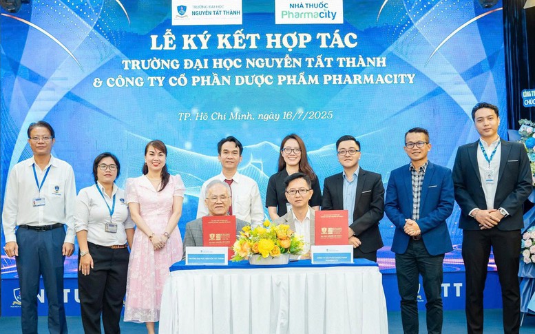 Pharmacity ký hợp tác với trường ĐH Nguyễn Tất Thành: Mở cơ hội nghề nghiệp cho sinh viên ngành dược