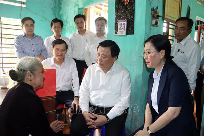 Lãnh đạo Đảng, Quốc hội thăm hỏi, tri ân các gia đình chính sách tại Quảng Ngãi, Tây Ninh- Ảnh 2.