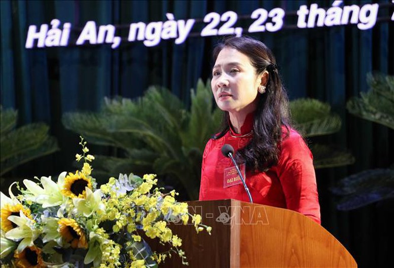 Thường trực Ban Bí thư Trần Cẩm Tú dự, chỉ đạo Đại hội Đảng bộ điểm cấp phường tại Hải Phòng- Ảnh 2.