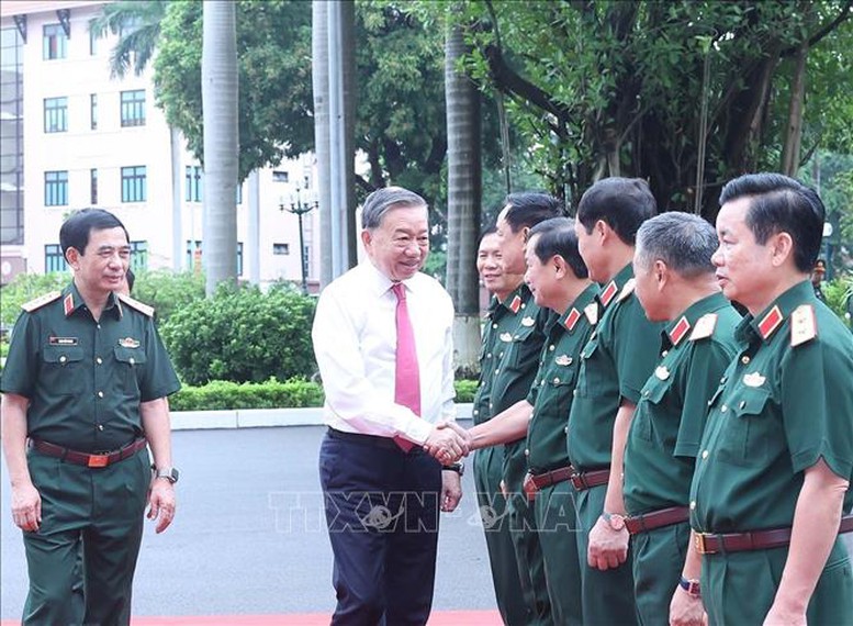 Tổng Bí thư Tô Lâm: Tăng cường các giải pháp xây dựng Quân đội vững mạnh- Ảnh 1.