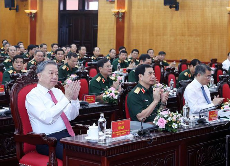 Tổng Bí thư Tô Lâm: Tăng cường các giải pháp xây dựng Quân đội vững mạnh- Ảnh 2.