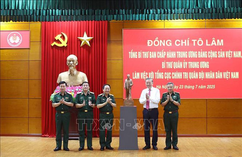 Tổng Bí thư Tô Lâm: Tăng cường các giải pháp xây dựng Quân đội vững mạnh- Ảnh 4.