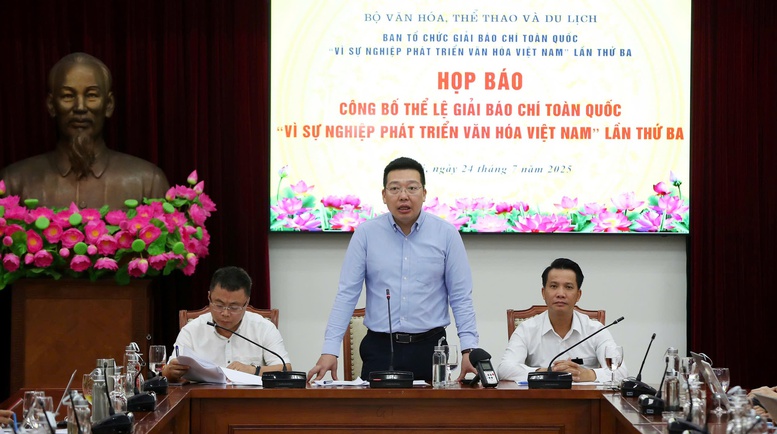 Công bố thể lệ Giải Báo chí toàn quốc ‘Vì sự nghiệp phát triển Văn hóa Việt Nam’ lần thứ III- Ảnh 1.