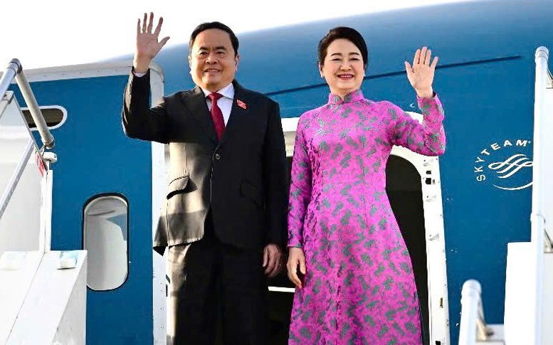 Chủ tịch Quốc hội Trần Thanh Mẫn và Phu nhân tới Rabat, bắt đầu chuyến thăm chính thức Vương quốc Morocco