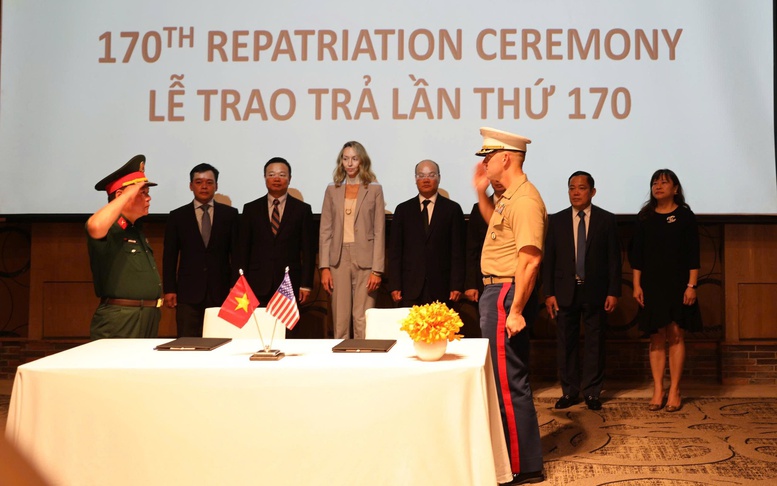 Lễ trao trả hài cốt quân nhân Hoa Kỳ lần thứ 170