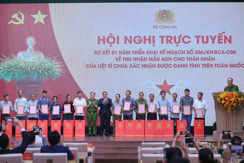 Thủ tướng: Quy tập hài cốt, xác minh danh tính liệt sĩ "khó mấy cũng phải làm và làm bằng cả trái tim"- Ảnh 6.
